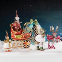 Patience Brewster Dash Away Mrs. Santa Figure