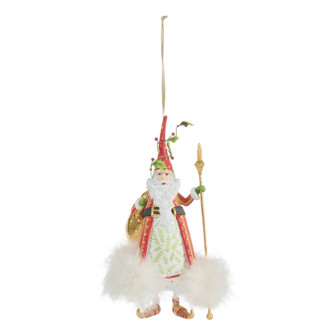 Patience Brewster Dash Away Nicholas Santa Ornament image number 3