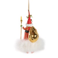Patience Brewster Dash Away Nicholas Santa Ornament