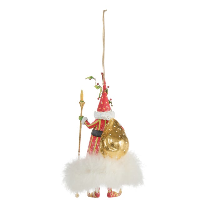 Patience Brewster Dash Away Nicholas Santa Ornament image number 4