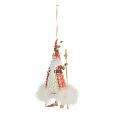 Patience Brewster Dash Away Nicholas Santa Ornament