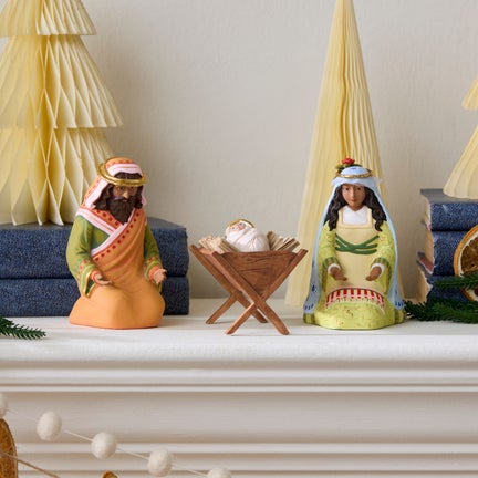 Patience Brewster Nativity World Holy Family Figures