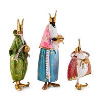 Patience Brewster Nativity World Magi Figures