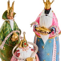 Patience Brewster Nativity World Magi Figures