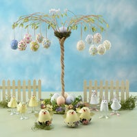 Patience Brewster Bright Floral Eggs, Set of 6