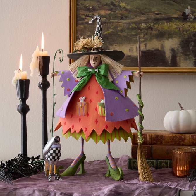 Patience Brewster Raggedy Witch Figure image number 1