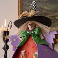Patience Brewster Raggedy Witch Figure
