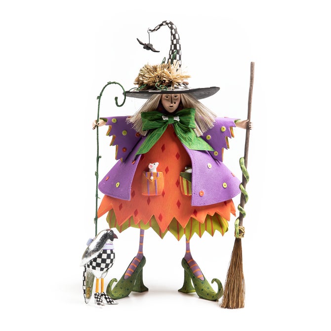 Patience Brewster Raggedy Witch Figure image number 0