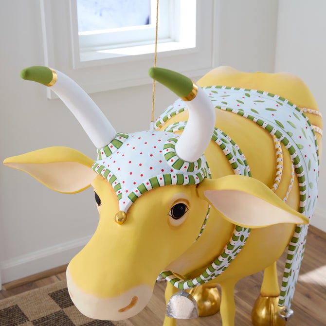 Patience Brewster Nativity Holy Cow Display Figure image number 2