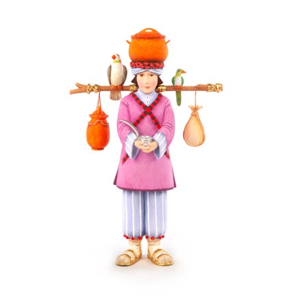 Patience Brewster Nativity Water Carrier Figure