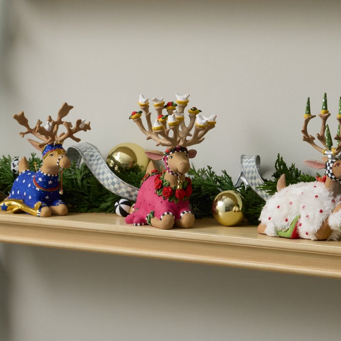 Patience Brewster Dash Away Sitting Donna Reindeer Figure image number 2