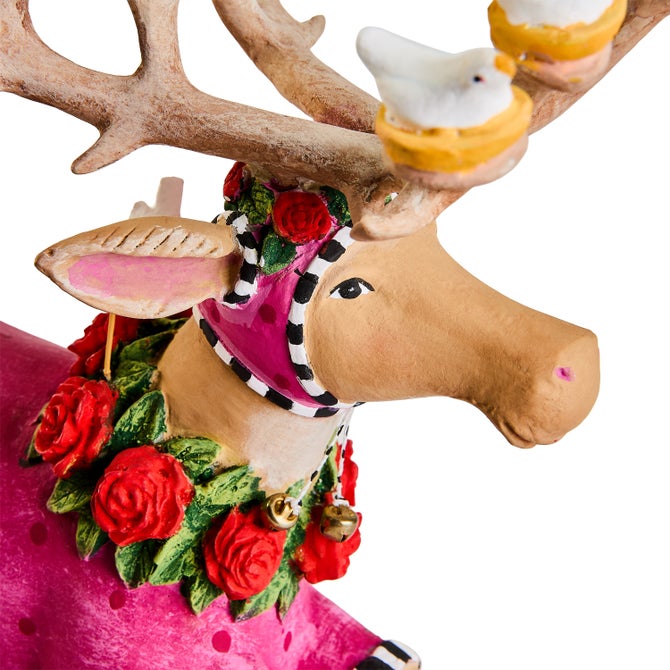 Patience Brewster Dash Away Sitting Donna Reindeer Figure image number 5