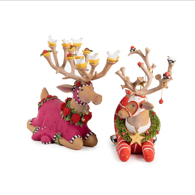 Patience Brewster Dash Away Sitting Reindeer image number 13