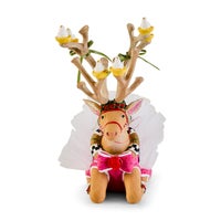 Patience Brewster Dash Away Sitting Dancer Reindeer Figure