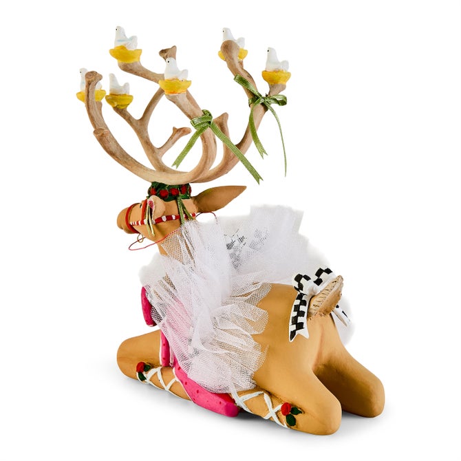 Patience Brewster Dash Away Sitting Dancer Reindeer Figure image number 4
