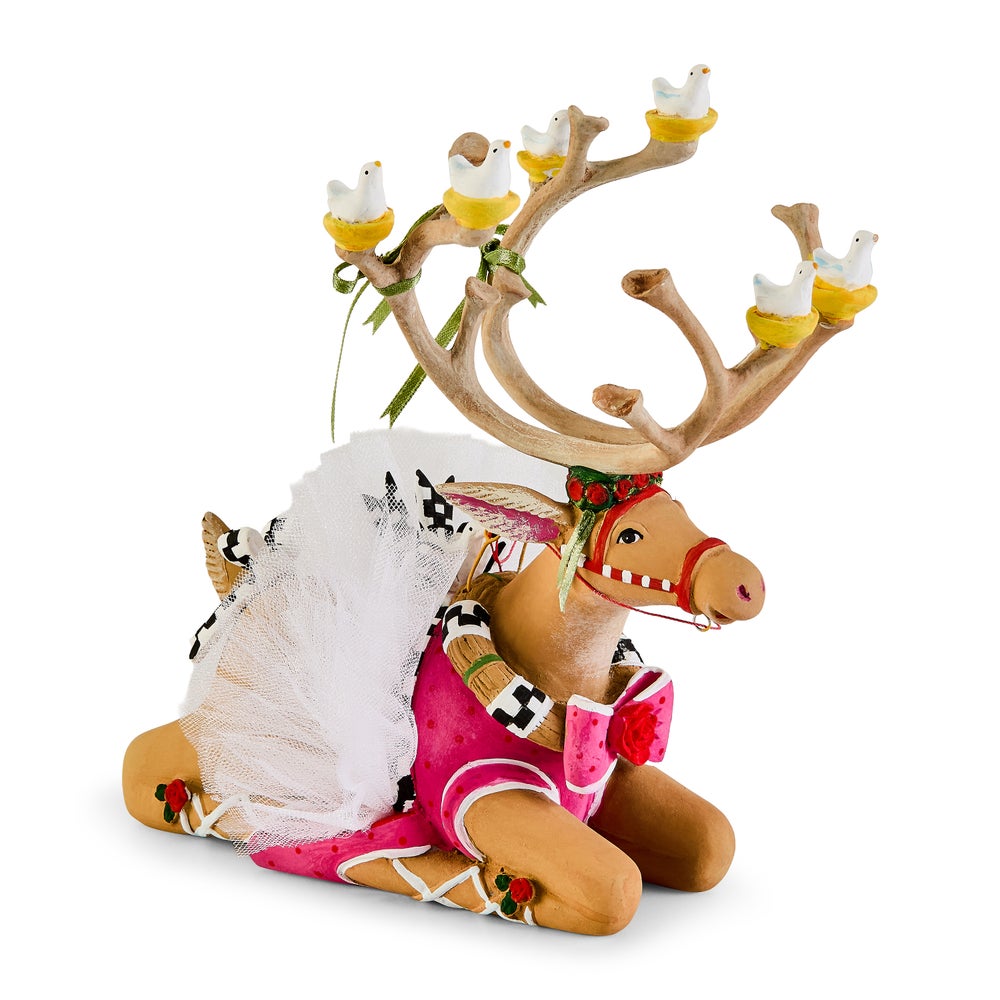 Patience Brewster Dash Away Sitting Reindeer - Dash Away, Dancer mackenzie-childs Panama imagen 1