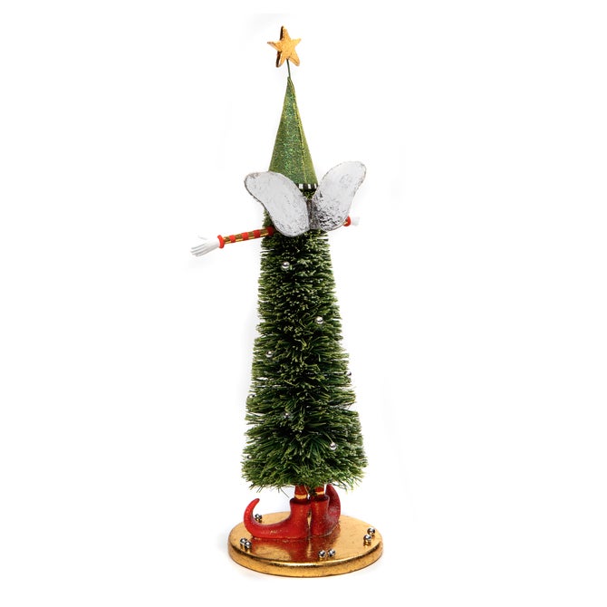 Patience Brewster Sisal Angel Tree Figures, Set of 2 image number 2