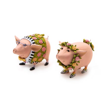 Patience Brewster Noah's Ark - Portia & Preston Pigs