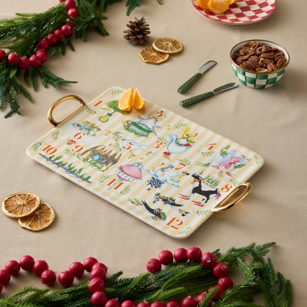 Patience Brewster 12 Days Ceramic Platter Patience Brewster 12 Days Ceramic Platter
