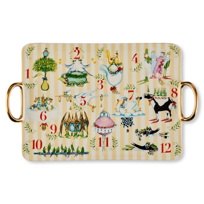 Patience Brewster 12 Days Ceramic Platter image number 0