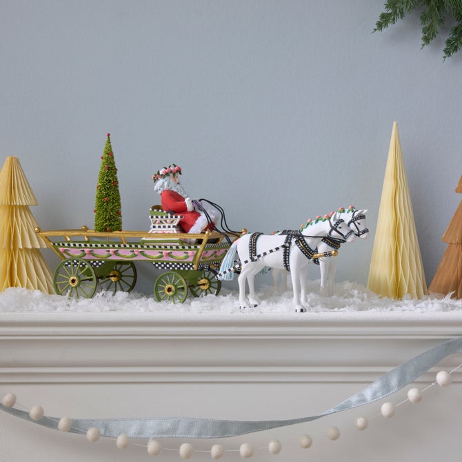 Patience Brewster Holiday Caroler Horse Drawn Sleigh image number 1