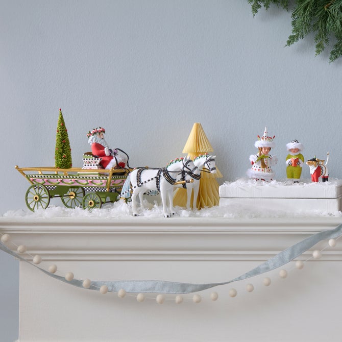Patience Brewster Holiday Caroler Horse Drawn Sleigh image number 4