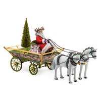 Patience Brewster Holiday Caroler Horse Drawn Sleigh