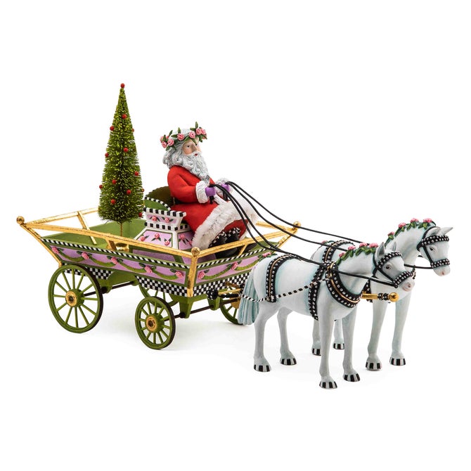 Patience Brewster Holiday Caroler Horse Drawn Sleigh image number 2
