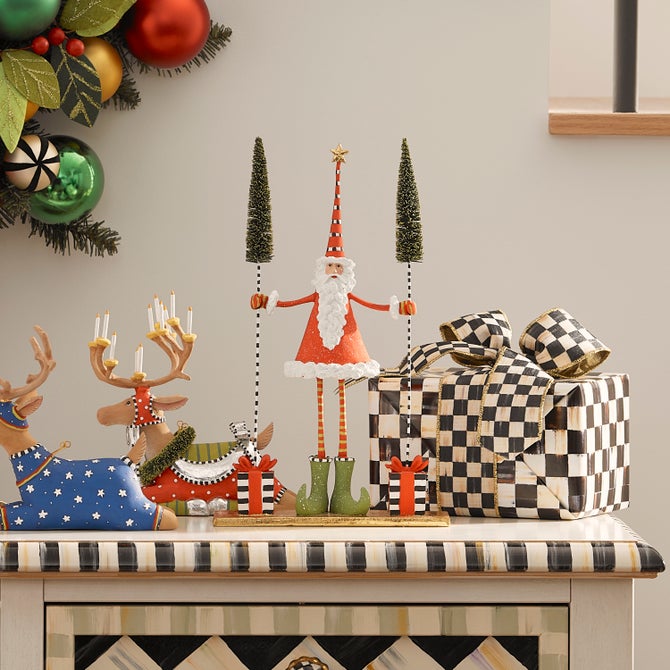 Patience Brewster Santa Gift Tree Figure image number 1