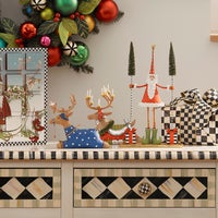 Patience Brewster Dash Away Sitting Reindeer