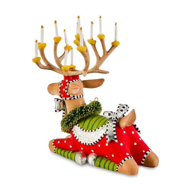 Patience Brewster Dash Away Sitting Reindeer image number 6
