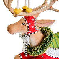 Patience Brewster Dash Away Sitting Reindeer