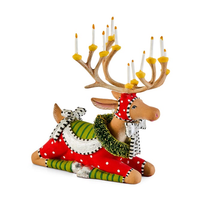 Patience Brewster Dash Away Sitting Reindeer image number 0