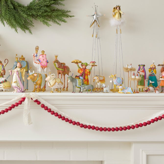 Patience Brewster Nativity Mother & Baby Donkey Figures image number 2