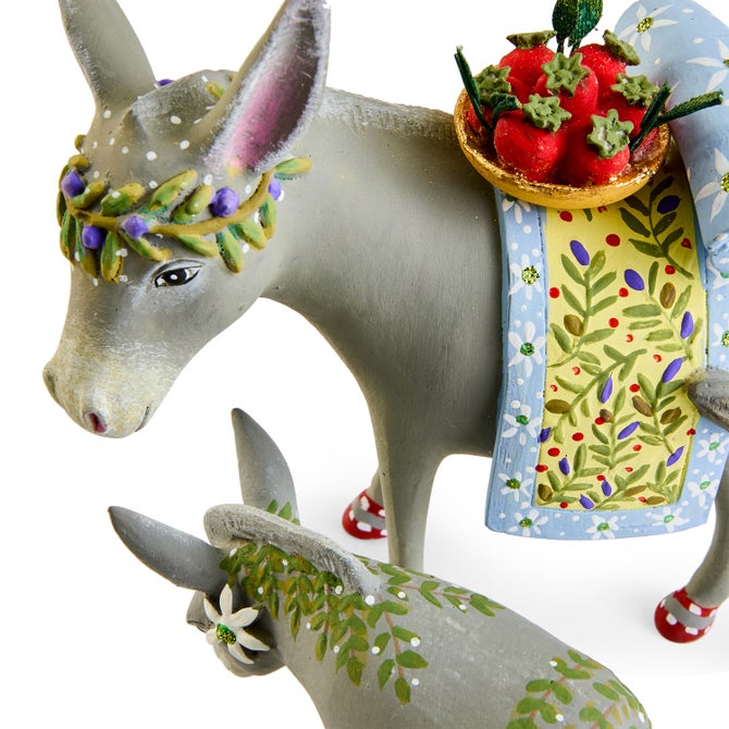 Patience Brewster Nativity Mother & Baby Donkey Figures image number 6