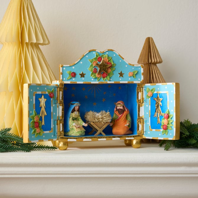 Patience Brewster Mini Nativity Retablo image number 1