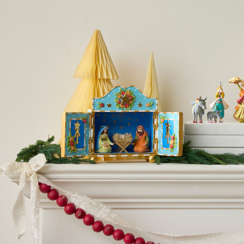 MacKenzie-Childs | Patience Brewster Mini Nativity Retablo