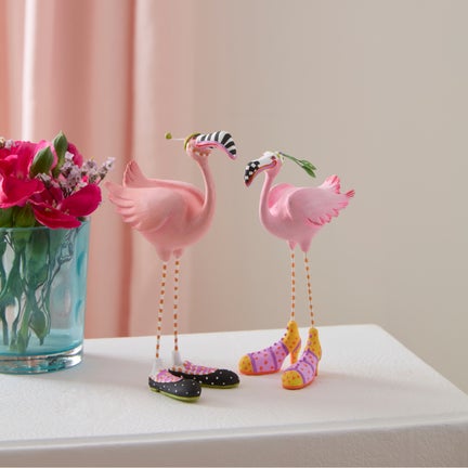 Patience Brewster Sheila & Sheldon Flamingo Mini Figures Patience Brewster Sheila & Sheldon Flamingo Mini Figures