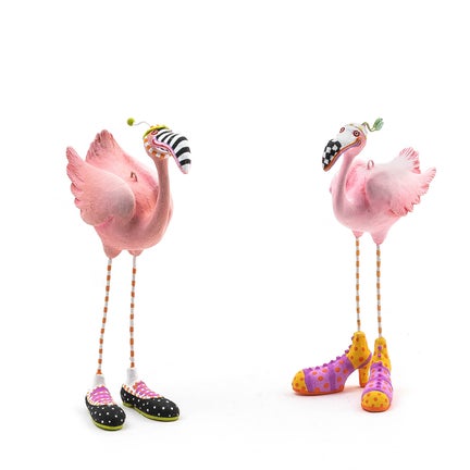 Patience Brewster Sheila & Sheldon Flamingo Mini Figures