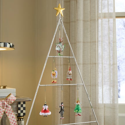 Patience Brewster Mini Cat Ornaments, Set of 6