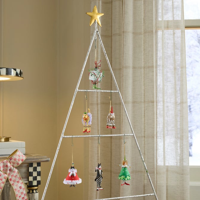 Patience Brewster Mini Cat Ornaments, Set of 6 image number 1