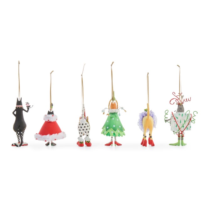 Patience Brewster Mini Cat Ornaments, Set of 6 image number 3