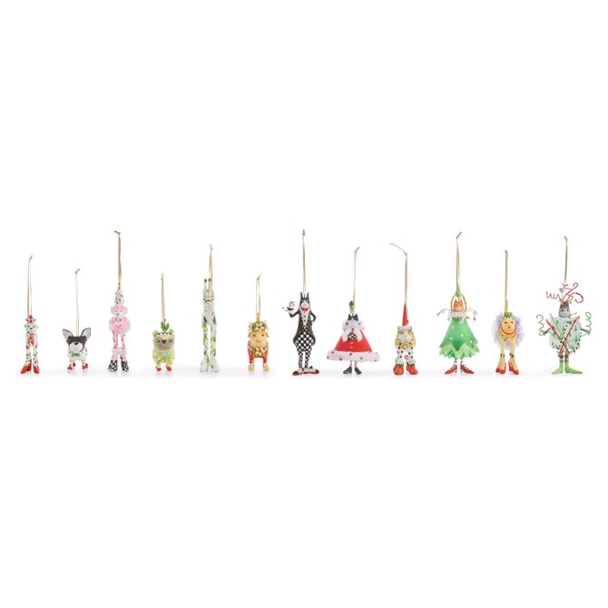 Patience Brewster Mini Cat Ornaments, Set of 6 image number 2