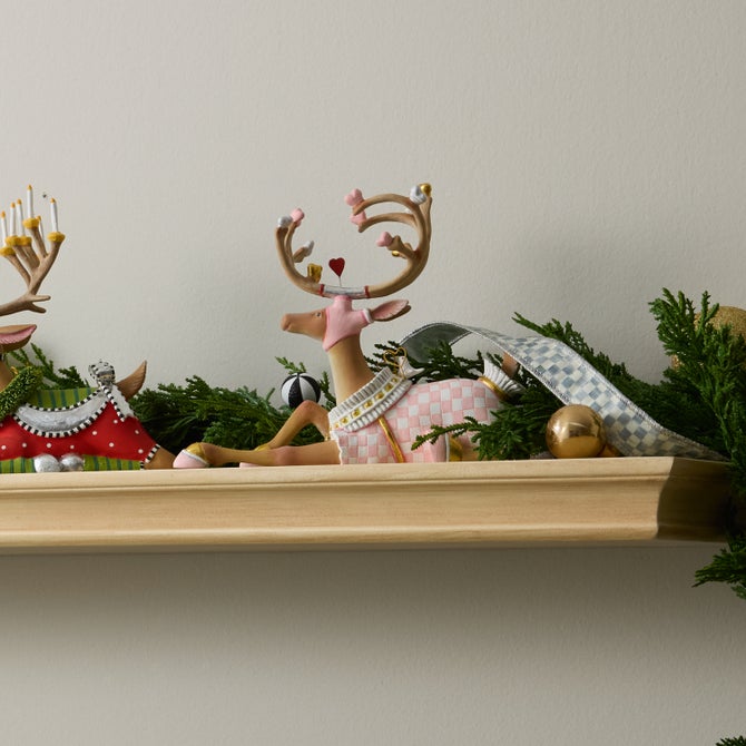 Patience Brewster Dash Away Sitting Cupid Reindeer Figure image number 2