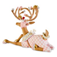 Patience Brewster Dash Away Sitting Cupid Reindeer Figure