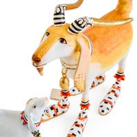 Patience Brewster Nativity Nathan & Noel Goat Figures