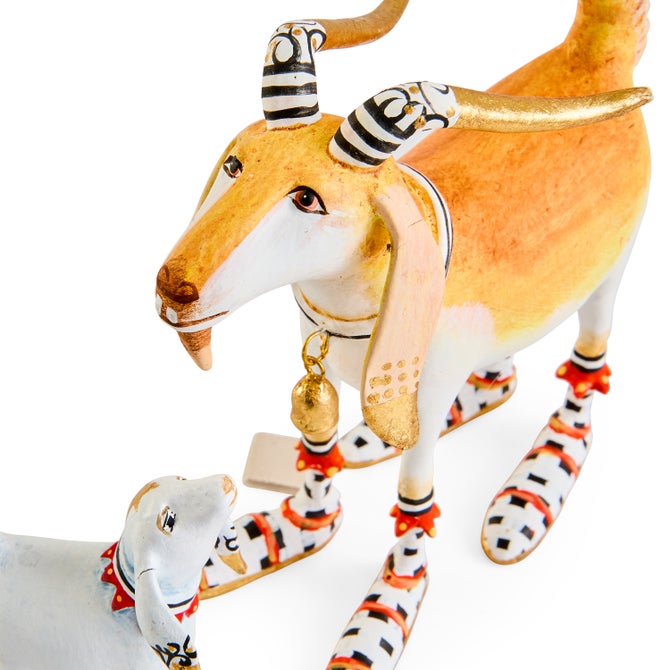 Patience Brewster Nativity Nathan & Noel Goat Figures image number 6