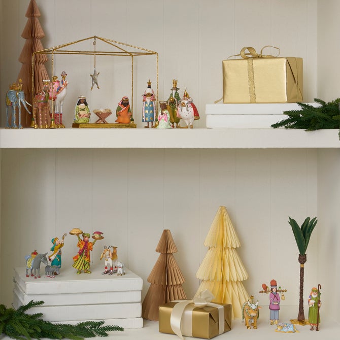 Patience Brewster Mini Nativity Nathan & Noel Goat Figures image number 2