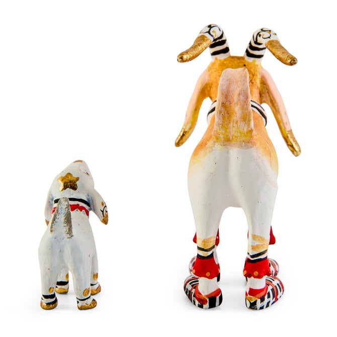 Patience Brewster Mini Nativity Nathan & Noel Goat Figures image number 6