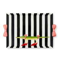 Patience Brewster Gloria Alligator Tray